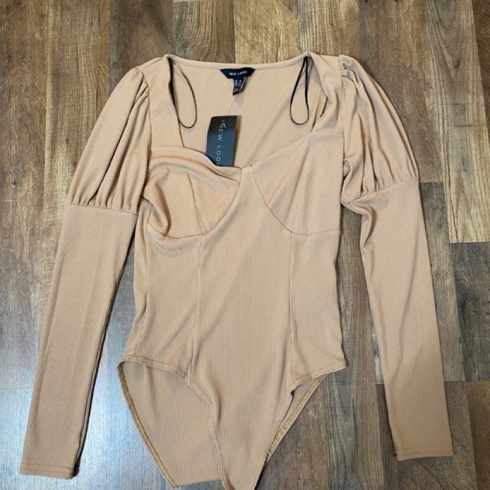 Ribbed Bodysuit - Picture 3 of 5